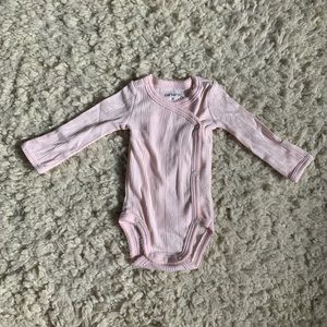 Preemie pink onsie